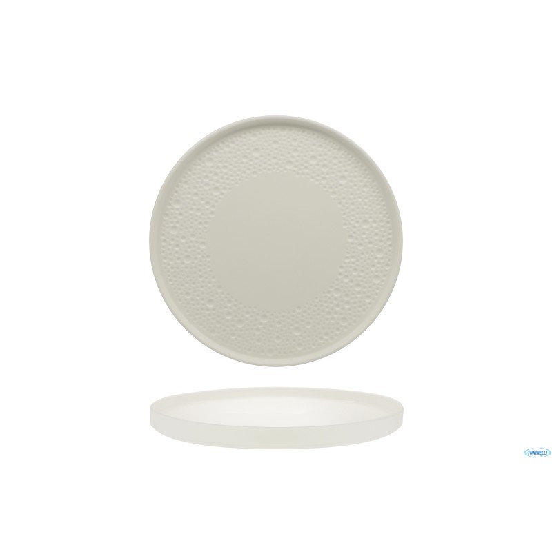 DEVA BIANCO-PIATTO NORDIC CM 22 X H 2,3 ALLUMINA