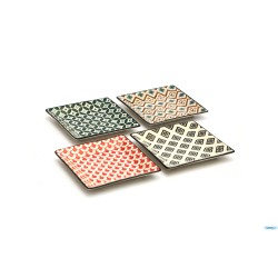 MOSAIK-PIATTINO QUADRO CM.13,5 DECORI ASSORTITI RH9682E