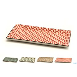 MOSAIK-PIATTO RETTANGOLARE CM.28,5X16 DECORI ASSORTITI RH4414L