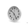 OROLOGIO PARETE CASSA BIANCA TONDO CM 30