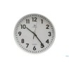 OROLOGIO PARETE CASSA BIANCA TONDO CM 30