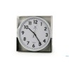 OROLOGIO PARETE CASSA BIANCA TONDO CM 30
