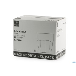 ROCK BAR-CONFEZIONE 36 BICCHIERI JUICE CL20  517520