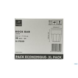 ROCK BAR-CONFEZIONE 36 BICCHIERI JUICE CL20  517520