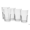 BICCHIERE GRANITY CLEAR CL 40 IN CONFEZIONE DA 5 PEZZI- IN POLISTIRENE TRASPARENTE- FM-63