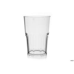 BICCHIERE GRANITY CLEAR CL 40 IN CONFEZIONE DA 5 PEZZI- IN POLISTIRENE TRASPARENTE- FM-63
