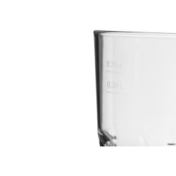 BICCHIERE GRANITY CLEAR CL 40 IN CONFEZIONE DA 5 PEZZI- IN POLISTIRENE TRASPARENTE- FM-63