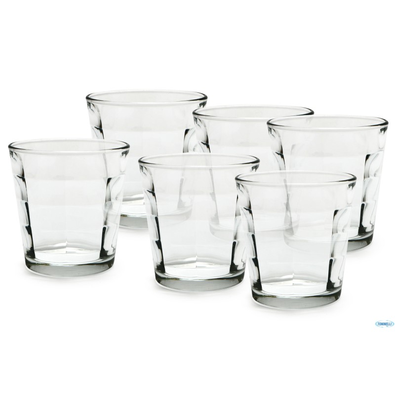 CUBE-CONFEZIONE 6 BICCHIERI ACQUA CL.24  1.28755.V42