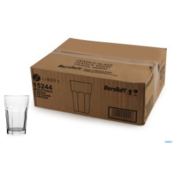 GIBRALTAR BEVERAGE CONFEZIONE 12 BICCHIERE CL 41 IN VETRO TEMPERATO IMPILABILE