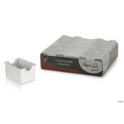 HORECAPROFESSIONAL - CONFEZIONE 6 PORTABUSTINE BIANCHE   SPH-WH