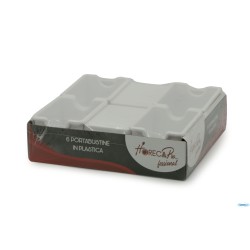 HORECAPROFESSIONAL - CONFEZIONE 6 PORTABUSTINE BIANCHE   SPH-WH