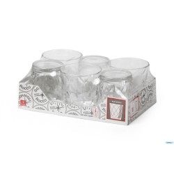 KALEIDO-CONFEZIONE 6 BICCHIERI ACQUA CL.24  1.28756.V42