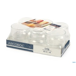 LOG-CF.6 BICCHIERI IMPILABILI FB CL.22