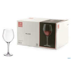 MILANO - CONFEZIONE 12 CALICI MULTIUSO VETRO TEMPERATO CL 34,8 H. 18,85 CM. 8,35