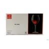 MILANO - CONFEZIONE 12 CALICI MULTIUSO VETRO TEMPERATO CL 34,8 H. 18,85 CM. 8,35