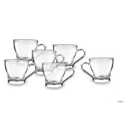 OSLO PUNCH - SCATOLA 6 BICCHIERI CON MANICO IN ACCIAIO INOX CL11   1.21890