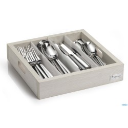 BUFFET COMPACT-VASSOIO MULTI CON SEPARATORI REMOVIBILI CM.30X30XH.6  51604600