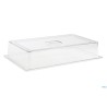 COPERCHIO POLICARBONATO GN 1/1 CM 53 X 32,5X H.9,5  SPESSORE 3 MM