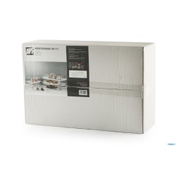 COPERCHIO POLICARBONATO GN 1/1 CM 53 X 32,5X H.9,5  SPESSORE 3 MM