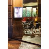 ESPOSIT. PORTAMENU LED INOX 50,5X66,7