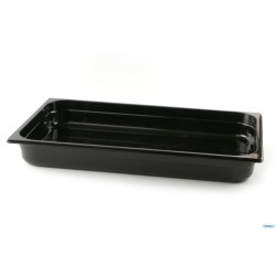 GN POLICARBONATO NERO 1.1-BACINELLA CM 53X32,5 H.6,5 LT.9 BP11065
