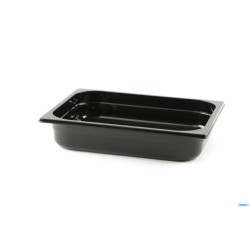 GN POLICARBONATO NERO 1.2-BACINELLA CM 32,5X26,5 H.6,5 LT.4  BP12065