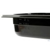 GN POLICARBONATO NERO 1.3-BACINELLA CM 32,5X17,5 H.6,5 LT.2,5  BP13065