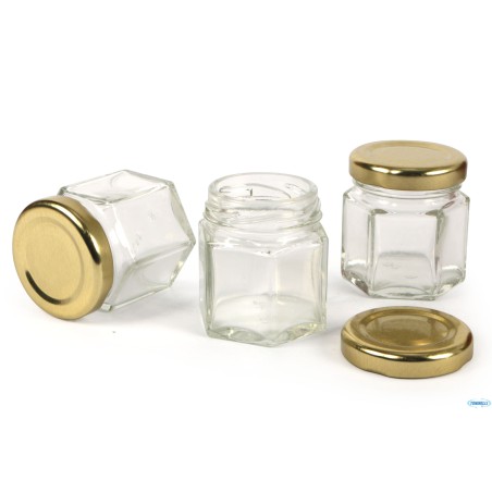 IL CASALE-SECCHIO FRUTTA CONTENENTE 19 VASETTI ESAGONALI  9 DA 110ML E 10 DA 45ML