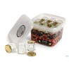 IL CASALE-SECCHIO FRUTTA CONTENENTE 19 VASETTI ESAGONALI  9 DA 110ML E 10 DA 45ML