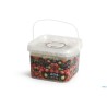 IL CASALE-SECCHIO FRUTTA CONTENENTE 19 VASETTI ESAGONALI  9 DA 110ML E 10 DA 45ML