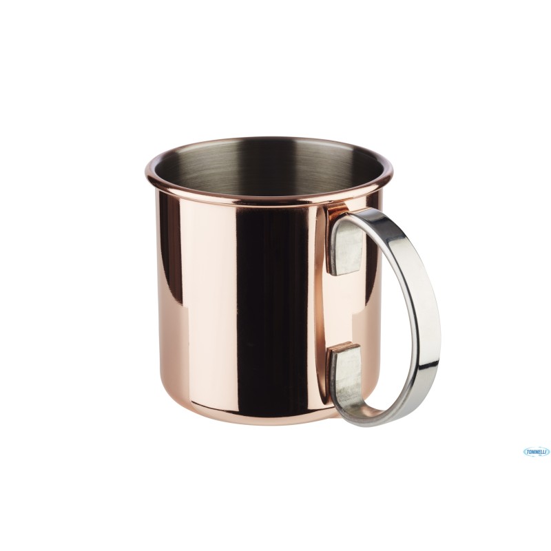 MOSCOW MULE TAZZA 9 CM, ALTEZZA 9 CM ACCIAIO INOSSIDABILE, COLOR RAME 0,5 LITRI