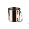 MOSCOW MULE TAZZA 9 CM, ALTEZZA 9 CM ACCIAIO INOSSIDABILE, COLOR RAME 0,5 LITRI