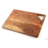 ACACIA-TAGLIERE RETT.CM 35,5X25,5XH.1,7 CON FORO APPENDIBILE