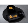 BLACK DAZZLE- PIATTO FONDO CM 21 COUPE - ALLUMINA
