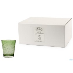 BUBBLES-BICCHIERE ACQUA CL.31,5 INCAMICIATO VERDE T089105C41