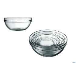 CHEF S - COPPA IMPILABILE VETRO CM 23