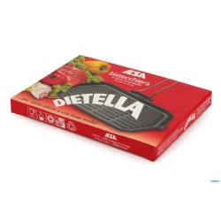 DIETELLA - BISTECCHIERA GHISA RETTANGOLARE CM.21X30 ANCHE PER INDUZIONE
