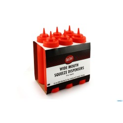 DISPENSER 6 PEZZI BASE LARGA ROSSO.709ML