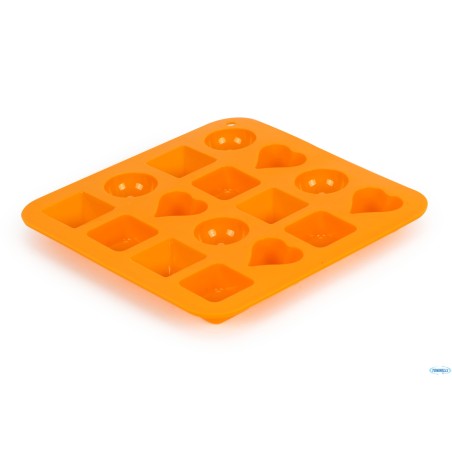 DOLCE STAMPO SILICONE CIOCCOLATINI GHIACCIOLI ARANCIO 1465