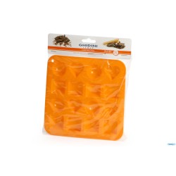 DOLCE STAMPO SILICONE CIOCCOLATINI GHIACCIOLI ARANCIO 1465