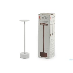 ECLAIRE LITE-LAMPADA TAVOLO LED CM.8XH.30 BIANCA
