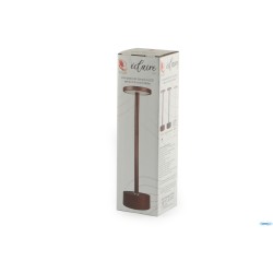 ECLAIRE LITE-LAMPADA TAVOLO LED CM.8XH.30 BRONZO