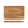 FAGGIO-TAGLIERE RETTANGOLARE CM 32X21XH.2 CON SCANALATURA