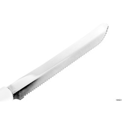 GENIUS-SET6 COLTELLI TAVOLA MANICO MARRONE 4803M