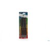 GENIUS-SET6 COLTELLI TAVOLA MANICO MARRONE 4803M