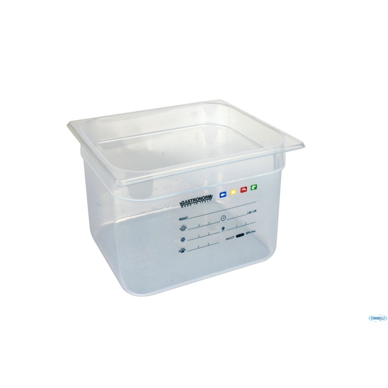 GN POLIPROPILENE 1.2 BACINELLA GRADUATA H.20 HACCP