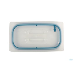 GN POLIPROPILENE 1.3-COPERCHIO CON GUARNIZIONE CM 32,5X17,5