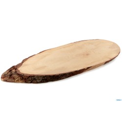 HORECAPROFESSIONAL-TAGLIERE CORTECCIA OVALE CM.60X22 40-6004