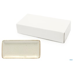 JAVA BARLEY CREAM - PIATTO RETTANGOLARE CM 34X16 22130BC