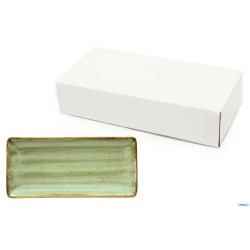 JAVA MEADOW GREEN- PIATTO RETTANGOLARE CM 34X16 22130MG